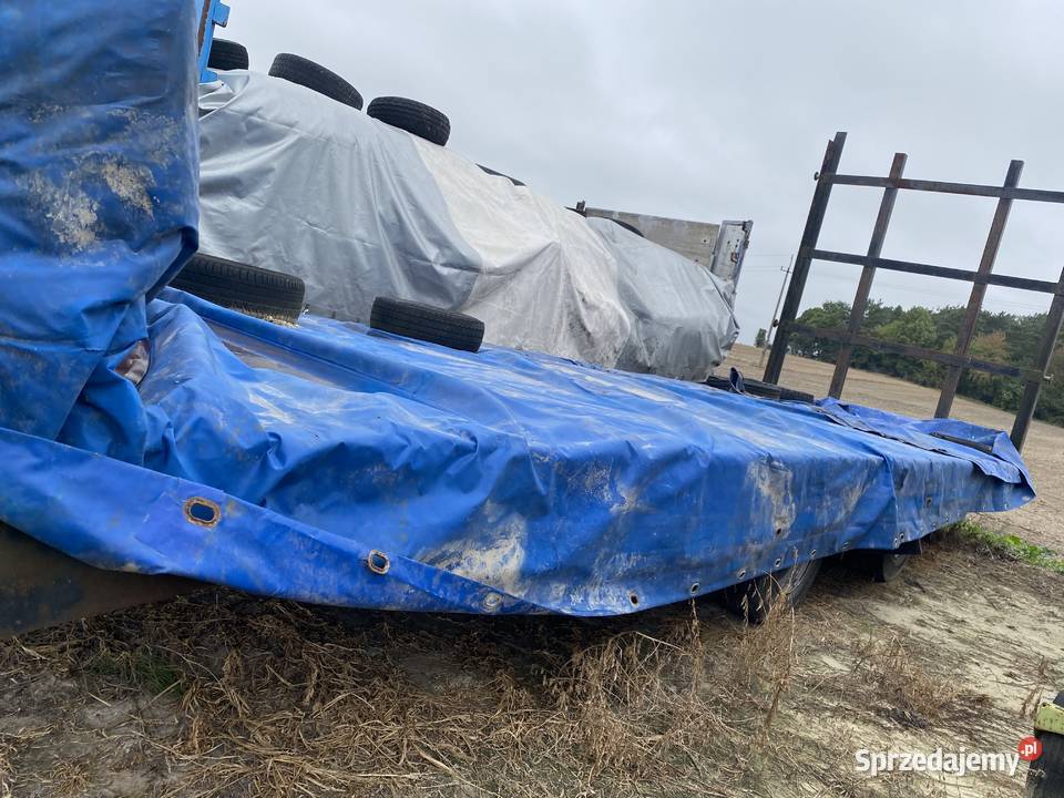 Przyczepa niskopodwoziowa Polkon lubelskie Kamień