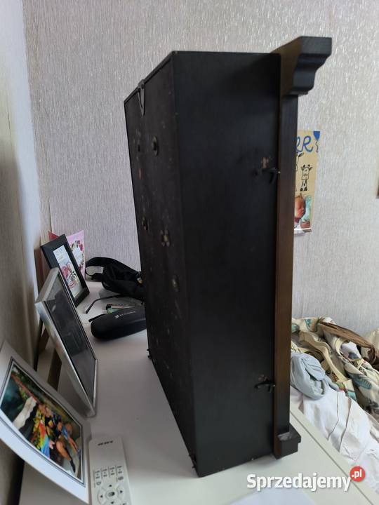 Sprzedam zegar wiszący drewno Lublin