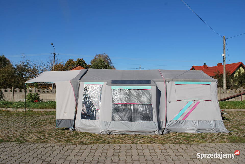 PRZYCZEPA KEMPINGOWA NAMIOTOWA RACLET 1996 R Grzebowilk