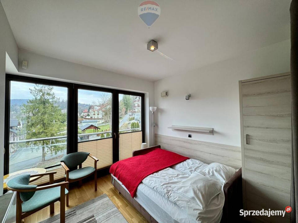 Apartament centrum Wisła miejsce parkingowe