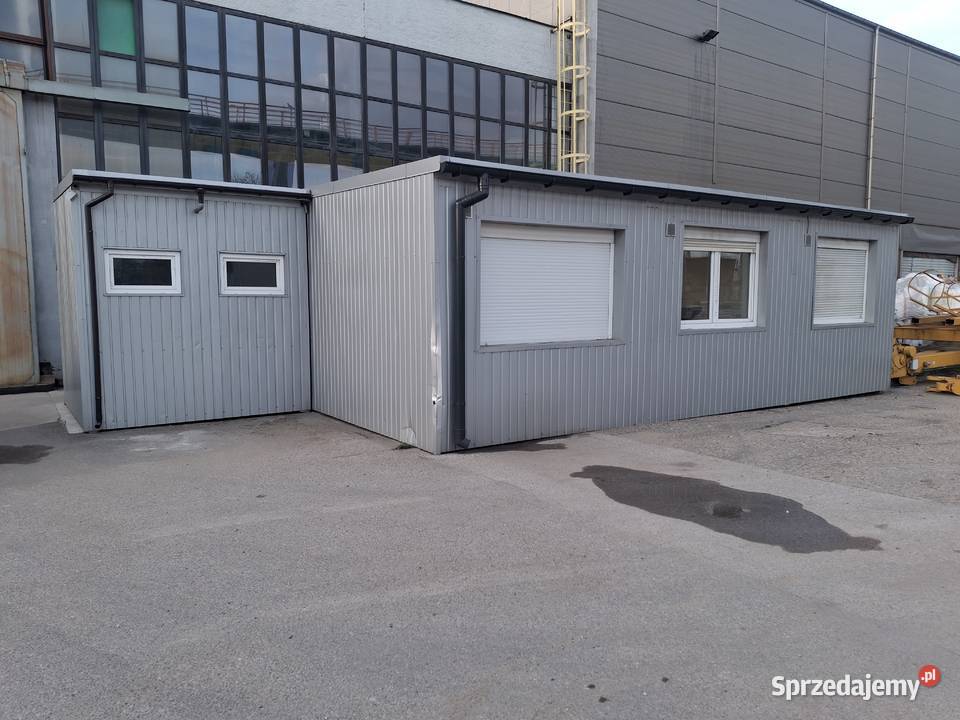 Zestaw kontenerów biurowych łódzkie Radomsko sprzedam