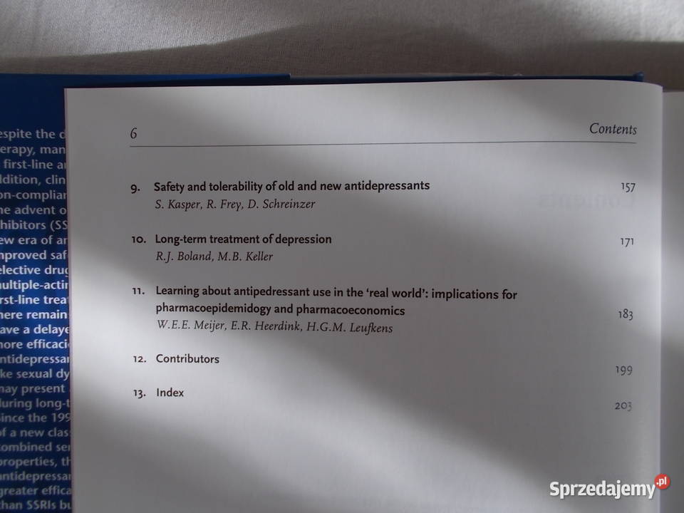 AntidepressantsSelectivity or MultiplicityBoer twarda z obwolutą sprzedam