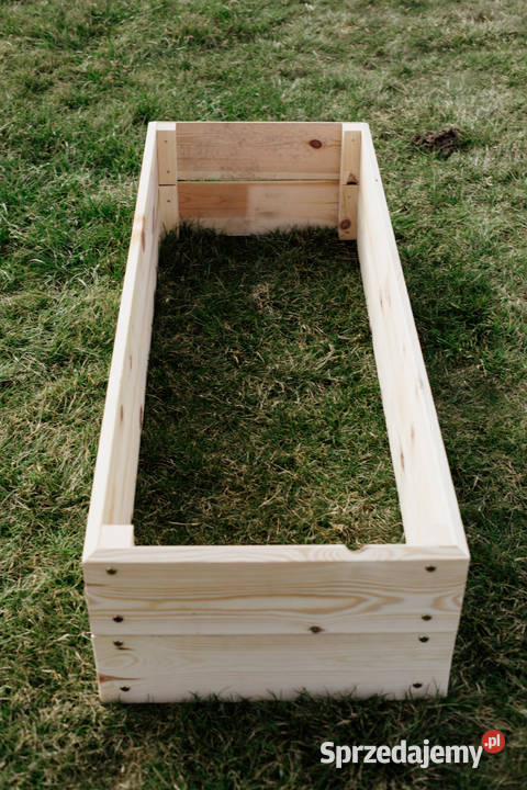 Zielnik drewniany na nogach warzywnik skrzynia Kalety