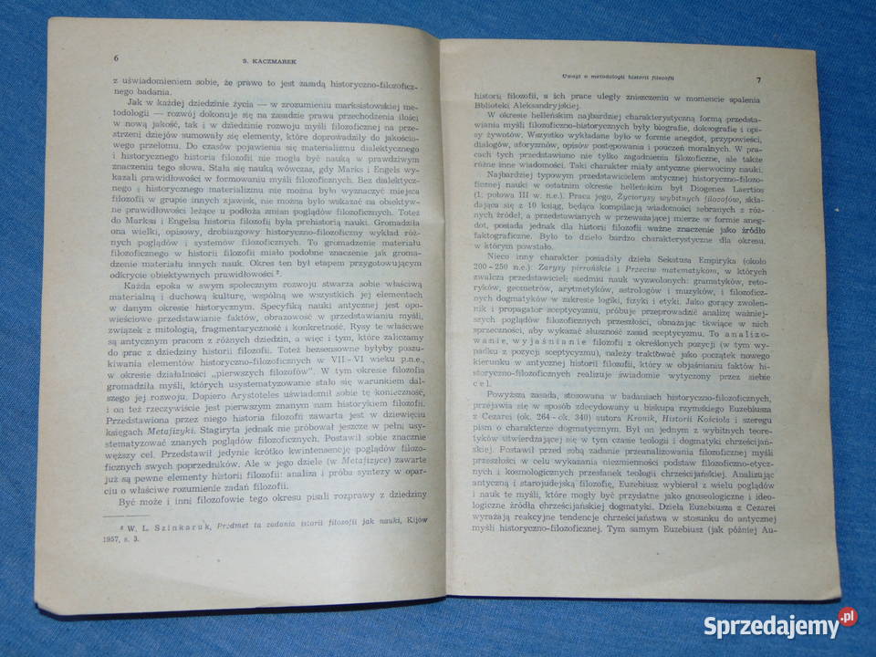 Z dziejów refleksji historią filozofii Stefan Lublin