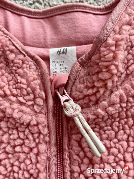 Bluza dziewczynki r104 HM zachodniopomorskie Gryfice