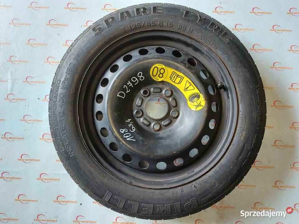 FORD VOLVO koło dojazdowe 1258516 99M 5x108 Kielce