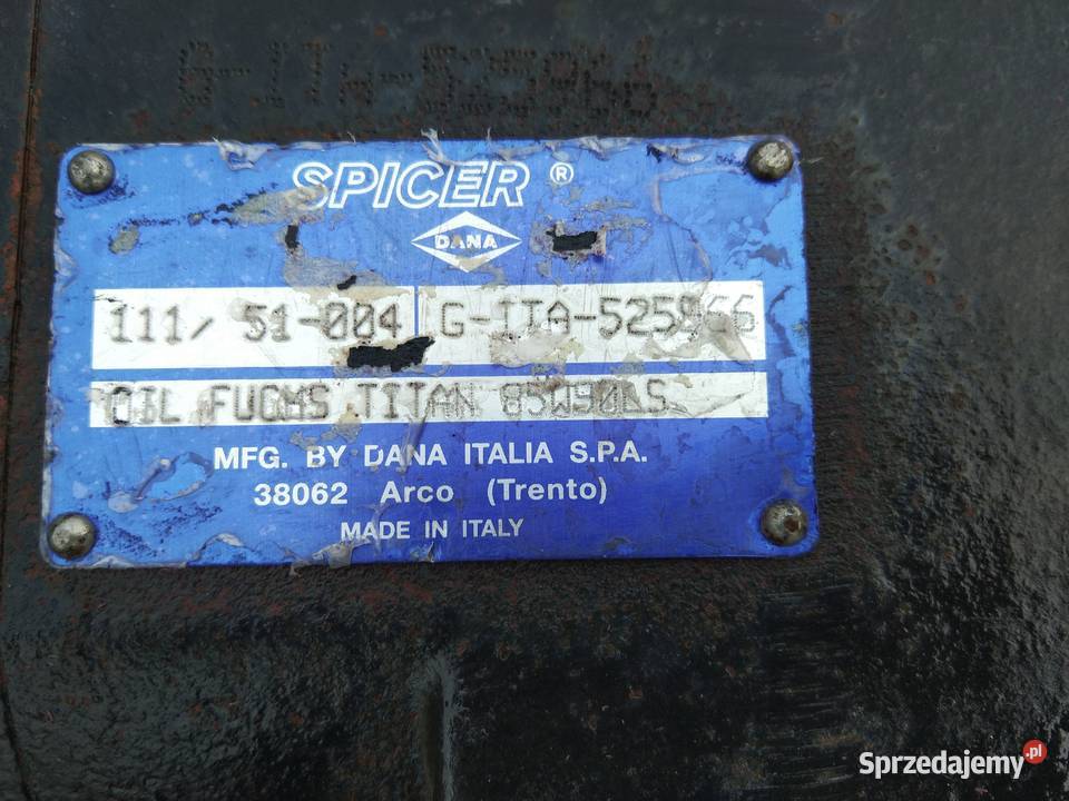 Most Dana Spicer 11151004 BARFORD SXR 3500 Kielce sprzedam