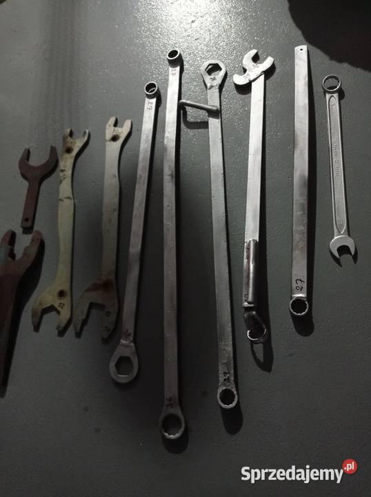 Klucze warsztatowe płaskie i inne