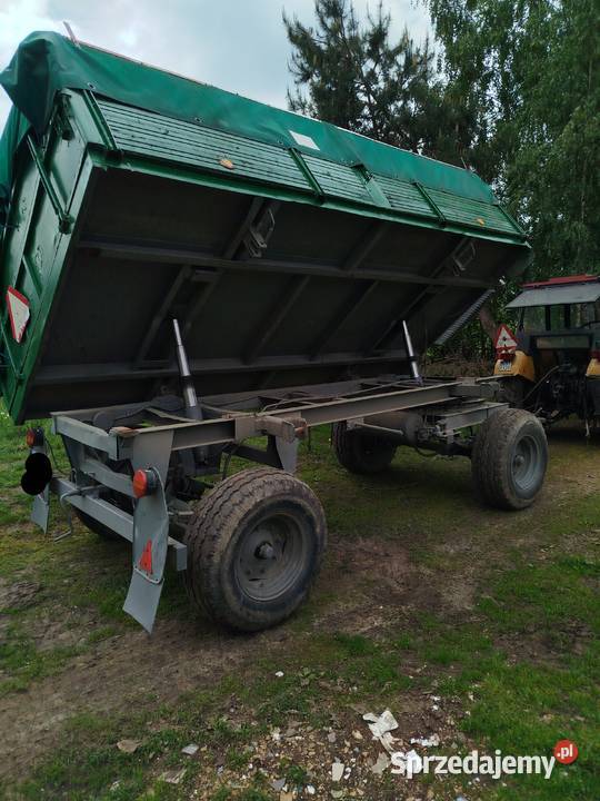Przyczepa wywrotka Brandys bss p93 hl d47 thk nieuszkodzony Łubna-Jakusy