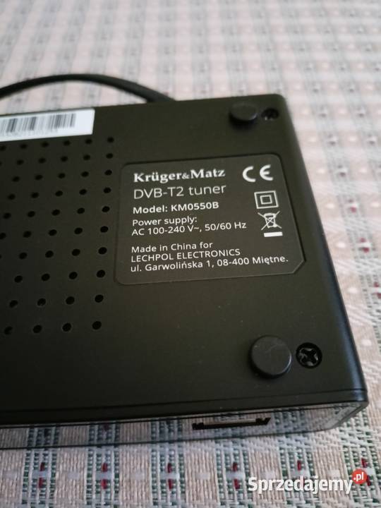 Tuner DVBT2 H265 HEVC KrugerMatz dolnośląskie Kłodzko