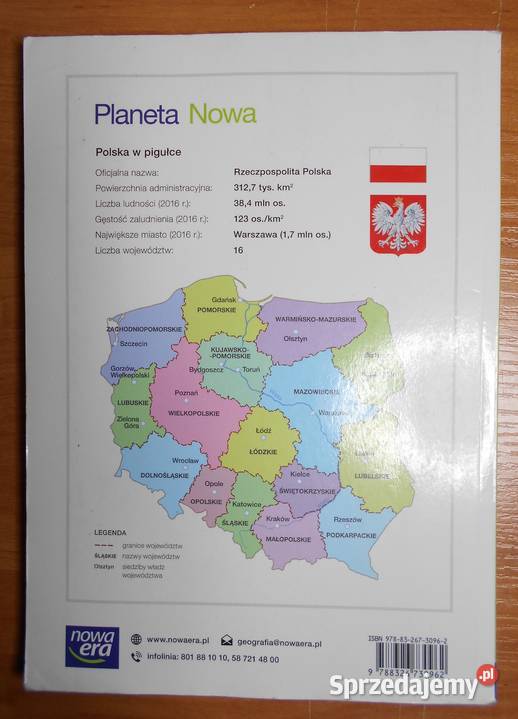 Planeta Nowa podręcznik geografia klasa 7 nowa lubelskie Parczew