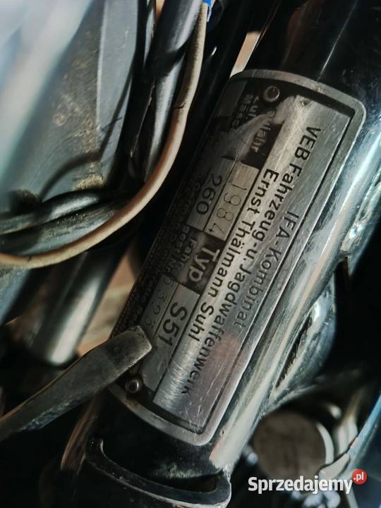 Simson S51 1984 Ostrów Wielkopolski