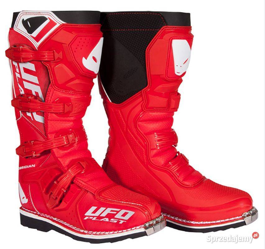 UFO BUTY OFFROAD OBSIDIAN rozmiar 46 czerwone Mrągowo sprzedam