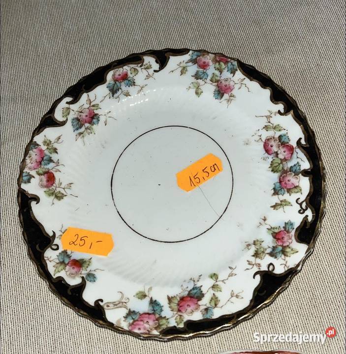 Angielski talerzyk deserowy Bez sygnatury Gdańsk sprzedam