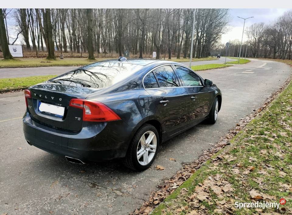 Volvo S60 T5 25 Bezwypadkowe Savile Grey Metalic isofix mazowieckie Warszawa