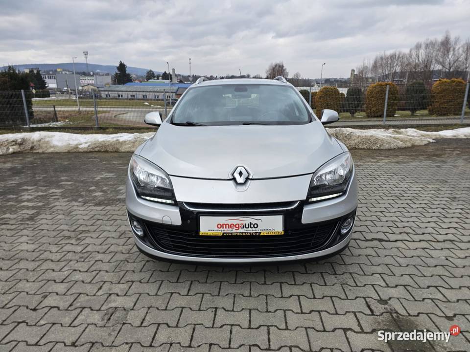 Renault Megane III Facelifting 16 110 2013 srebrny Sanok