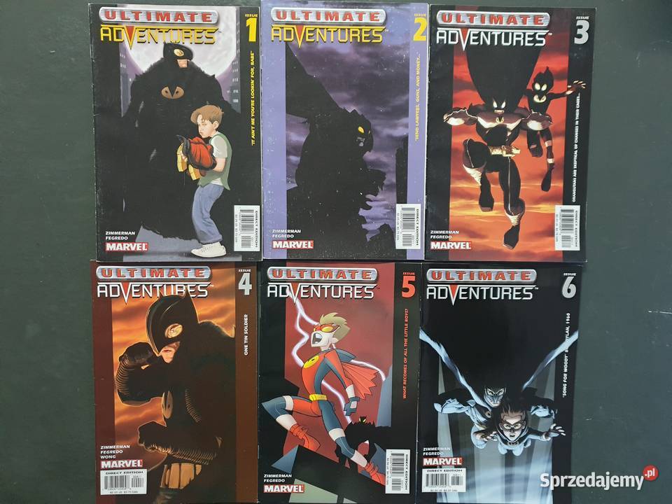 Ultimate Adventures 6 komiksów Gdynia