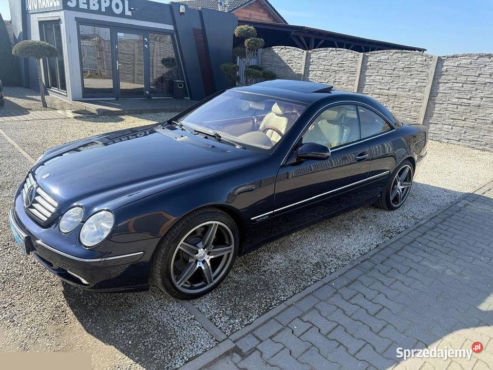 Mercedes CL 600 V12 benzyna 367 367 2000r Stan Krotoszyn