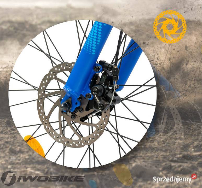 Rower Damski Męski Fatbike 26 IWOBIKE Shimano Gorlice