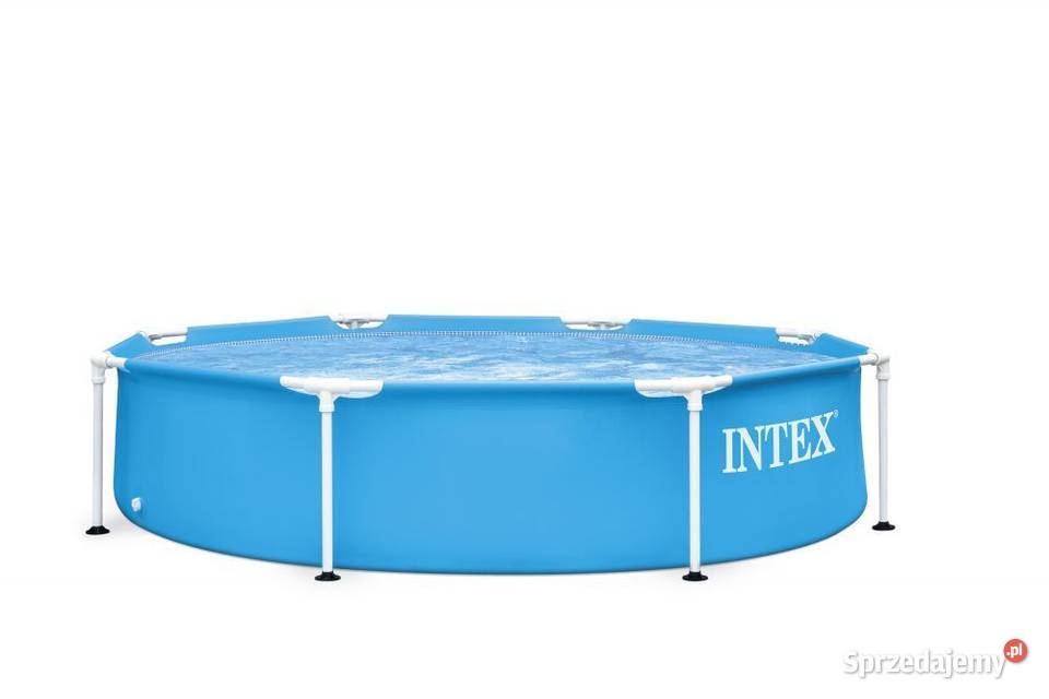 Basen ogrodowy stelażowy 244x51 Intex metal Bielsk Podlaski