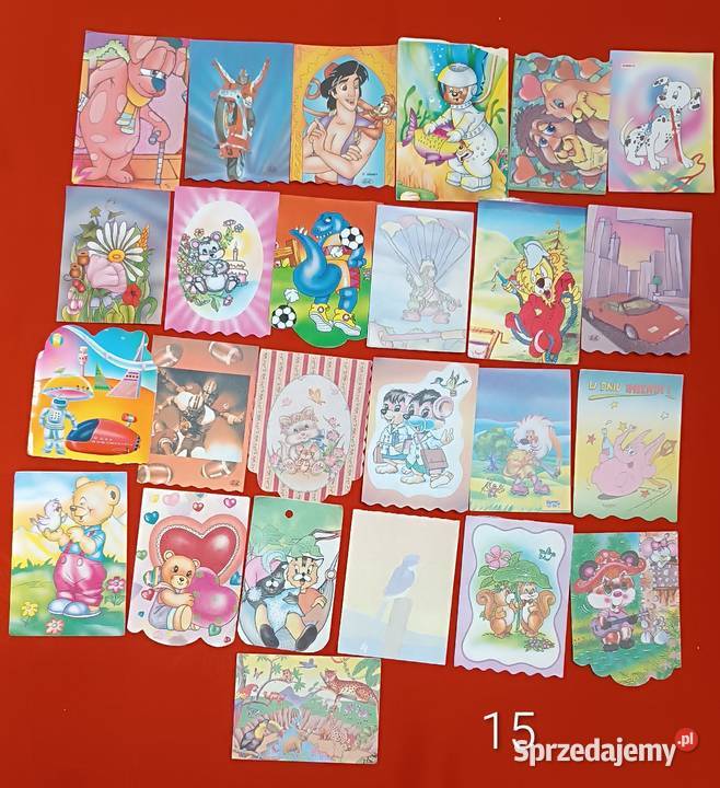 Karteczki notesowe z lat 90 Garbów