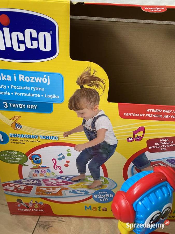 CHICCO muzyczna mata grająca do tańczenia stan Zabawki Piekary Śląskie