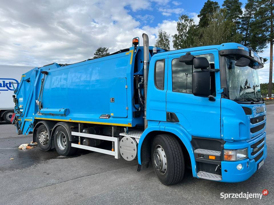 Śmieciarka SCANIA P280 euro5 Joab 2 komory Nowiny