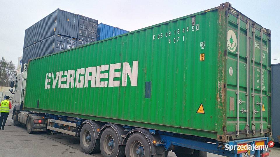 12m 40HC Kontener morski mazowieckie sprzedam