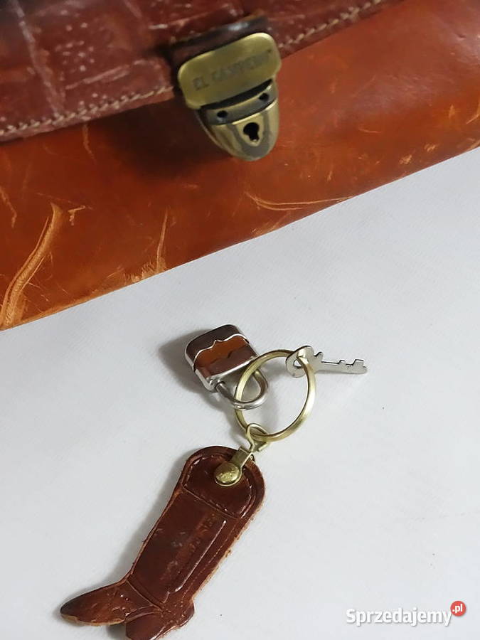 Skórzana torba lekarska Vintage EL CAMPERO Made Do ręki  Torby i torebki Biłgoraj