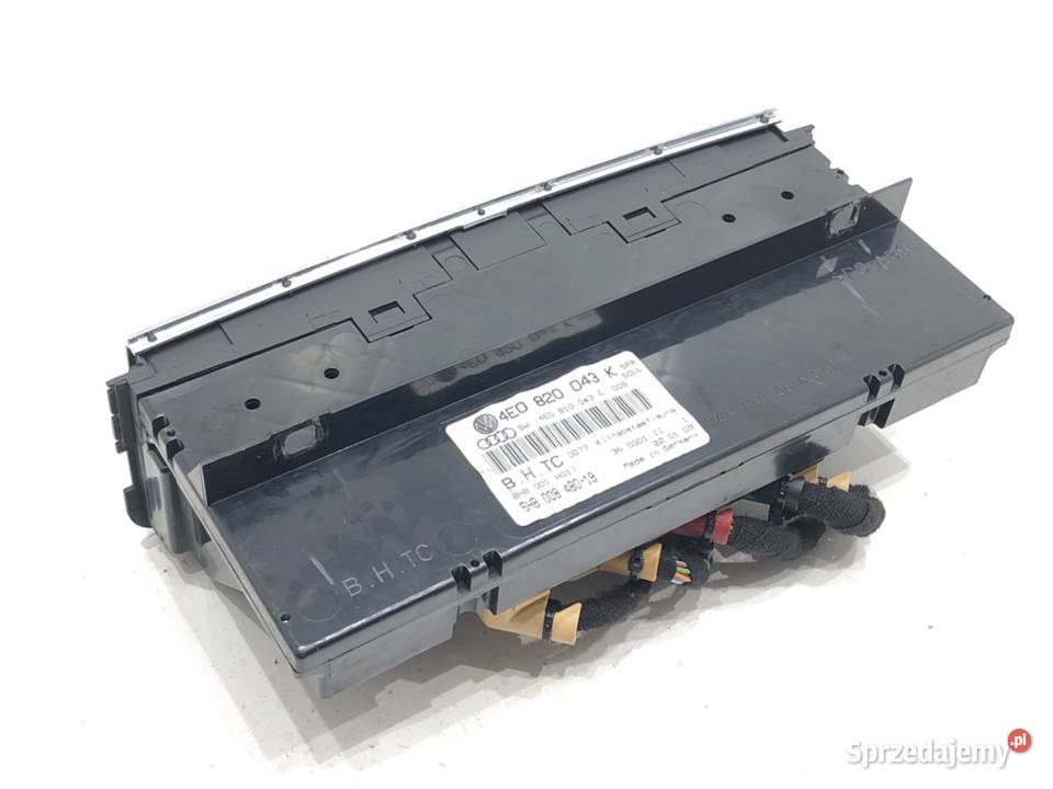 PANEL STEROWANIA NAWIEWU AUDI A8 D3 4E0820043K