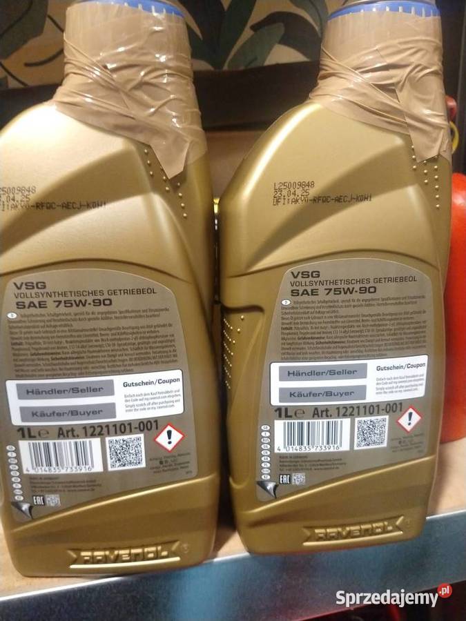 Olej przekładniowy Ravenol 75W90 z Niemiec 2 Ożarów Mazowiecki