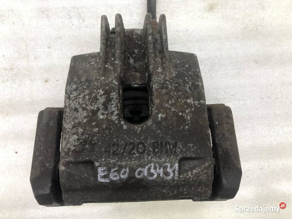 ZACISK HAMULCOWY LEWY TYŁ BMW E60 wielkopolskie