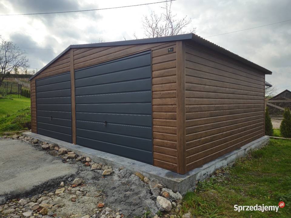7x5 Garaże Blaszane Garaż Blaszany Blaszak Konin sprzedam