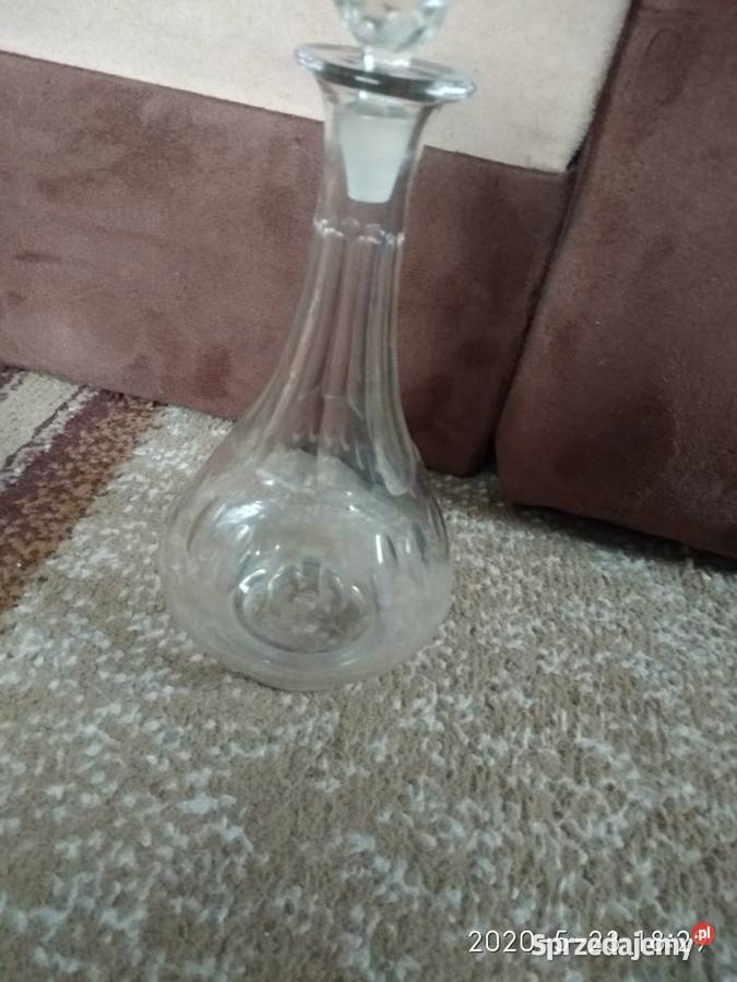 karafka huta szkła hortensja stara inny model Poznań