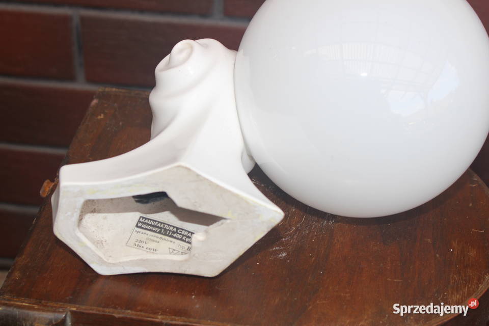 kinkiet ceramiczny prl Kalisz sprzedam
