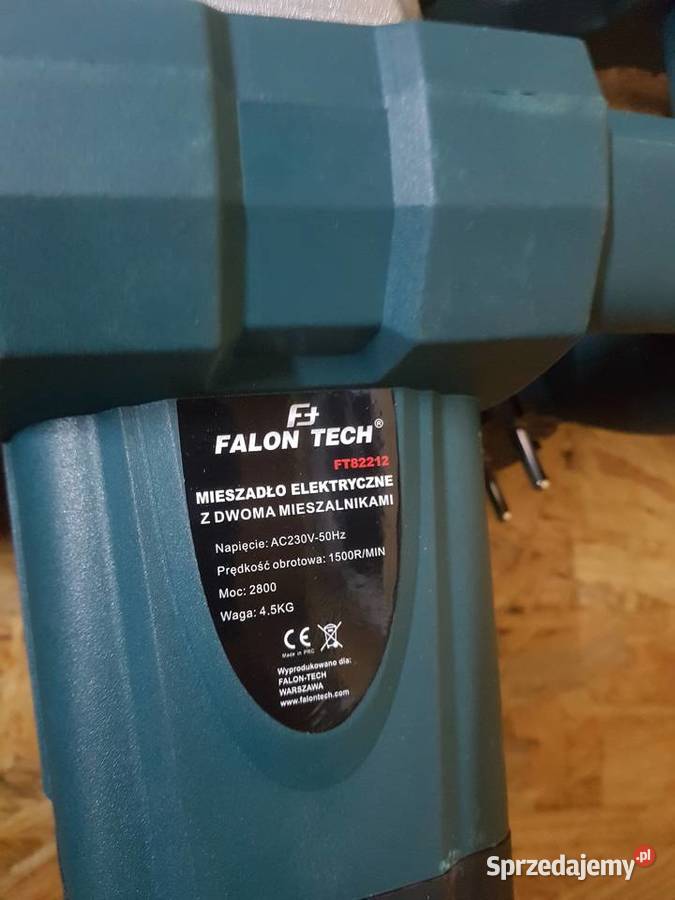 Mieszadło elektryczne do zapraw kleju FALON TECH Elektryczne Głogowa