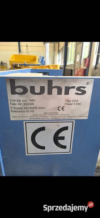 BUHRS BB300 automatyczna linia kopertująca i Produkcja lubuskie Gorzów Wielkopolski