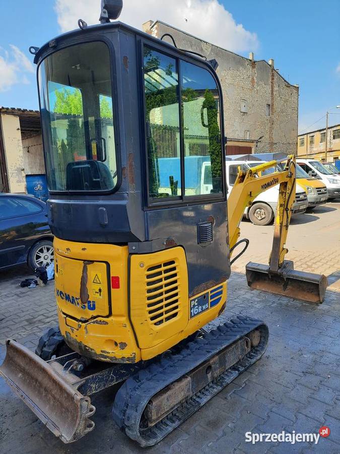 Komatsu PC 16R3HS śląskie sprzedam