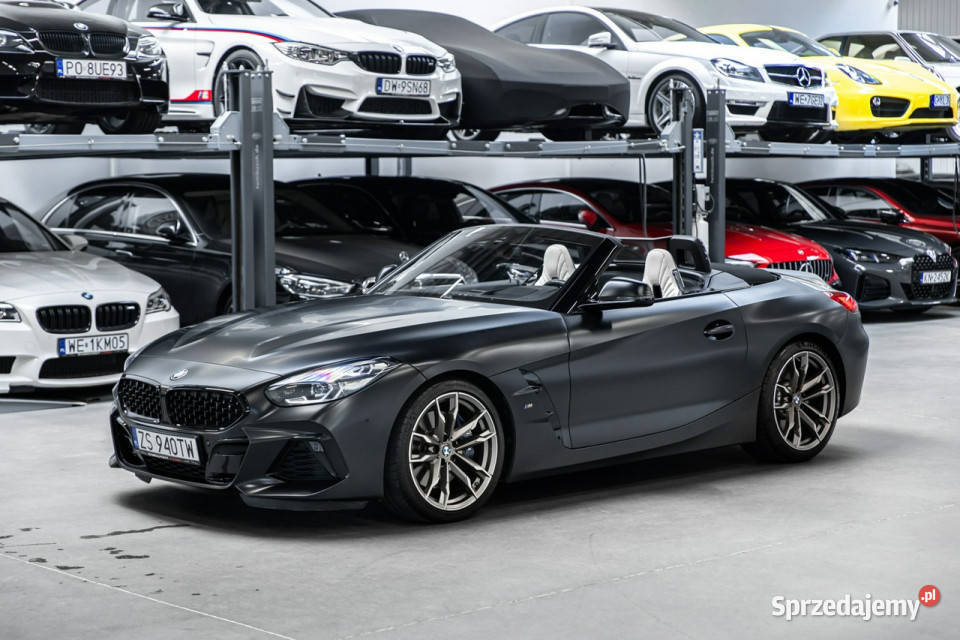 BMW Z4 M M40i Roadster Bezwypadkowy Salon Folia kamera cofania Samochody osobowe