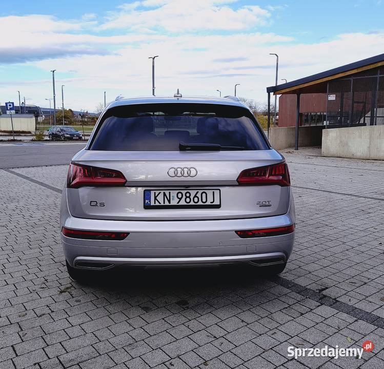 Audi Q5 srebrny Q5 Sportback Nowy Sącz