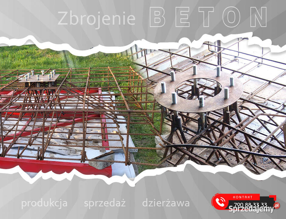 Zbrojenie beton reklama billboard konstrukcja małopolskie sprzedam