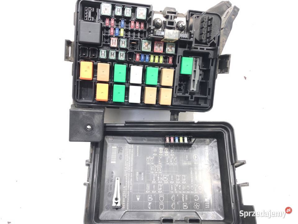 SKRZYNKA BEZPIECZNIKÓW KIA RIO IV 91254H8980