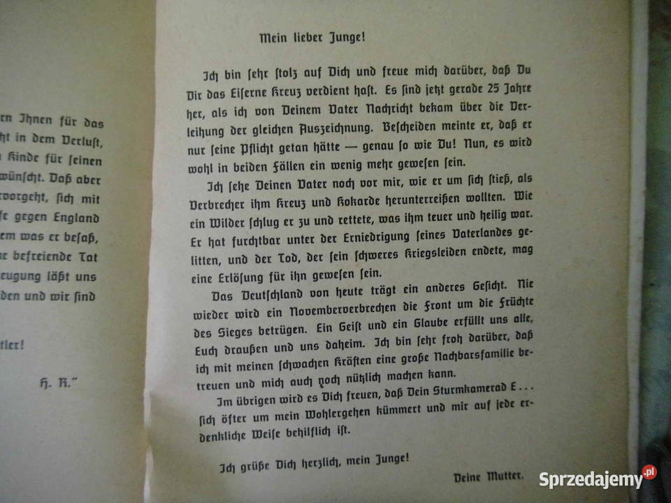 Książka listy z frontuodznaczenia śląskie Żory