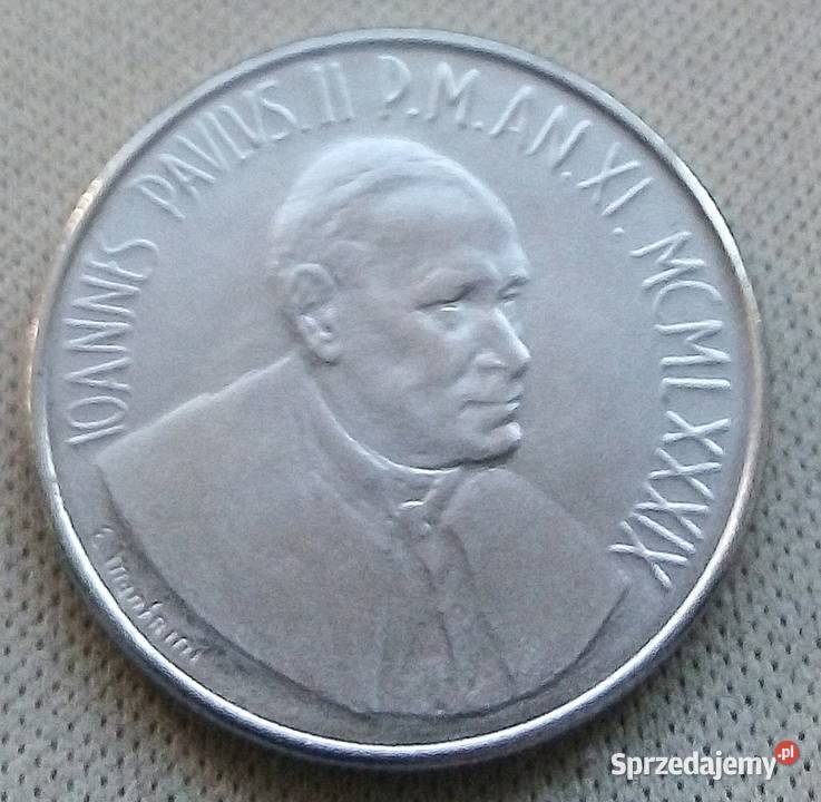 WATYKAN50 LIRÓW1989 r JAN PAWEŁ