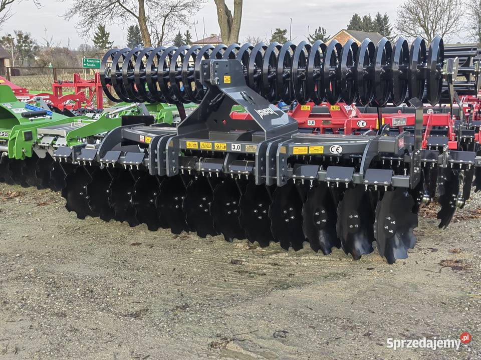 Brona talerzowa JANPOL 3mwał daszkowy nieuszkodzony Żółkiewka-Osada