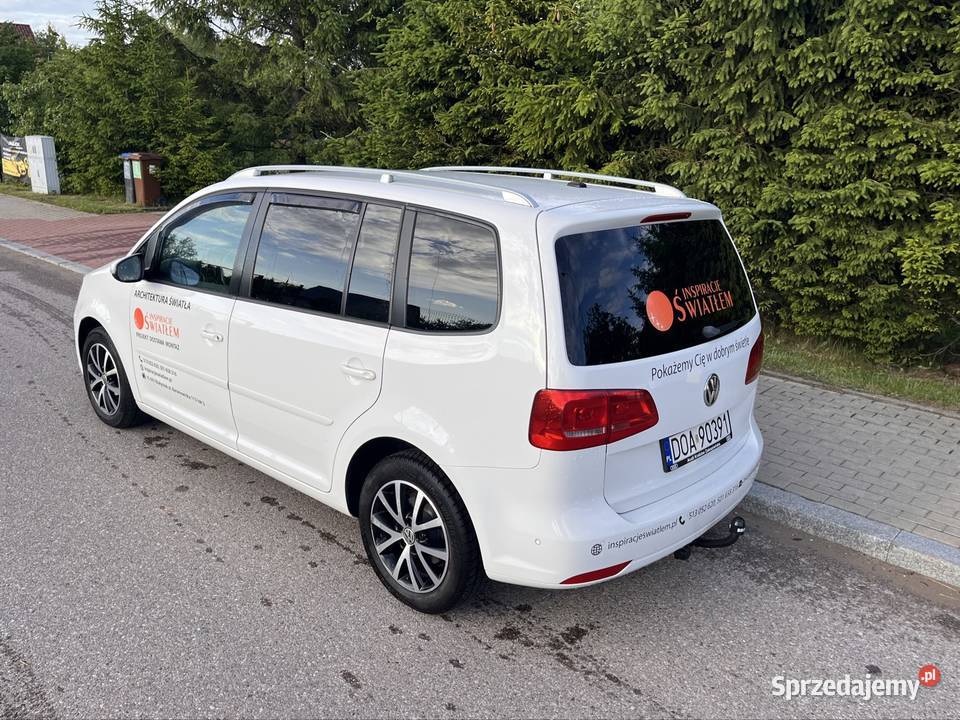 Volkswagen Touran II 16 VW TDI oszczędny na manualna Białystok