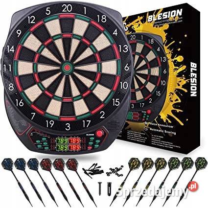 Elektroniczna tarcza do darta 12 rzutek 43 Pozostałe Myszyniec sprzedam