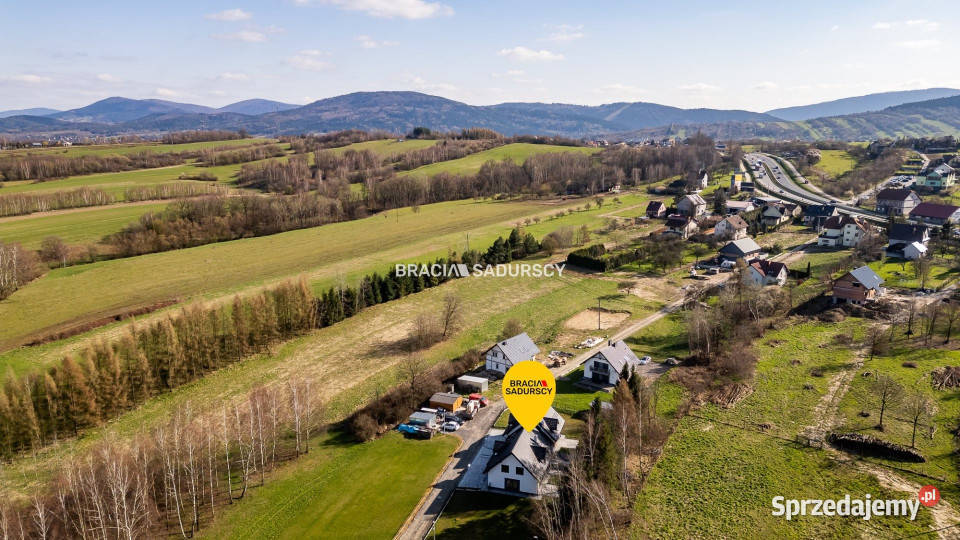 Dom bliźniak 160m2 Myślenice Tarnówka bliźniak małopolskie
