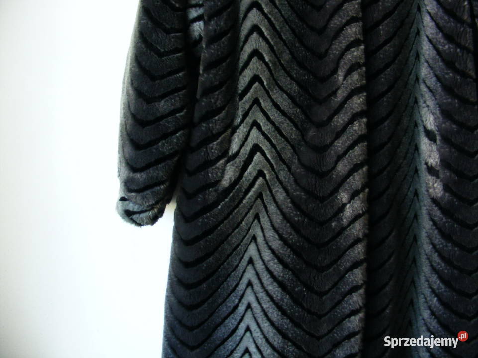 Futro długie sztuczne Bergamo R 42 dolnośląskie Oborniki Śląskie sprzedam