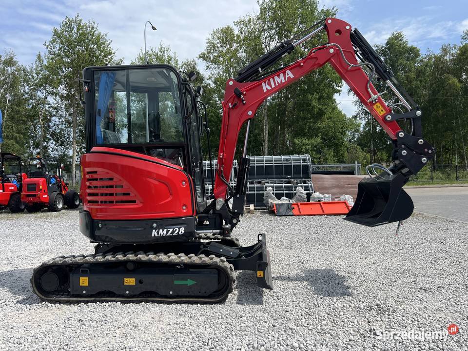 NOWA Mini koparka KIMA KMZ28 Wysoka Jakość Zambrów sprzedam
